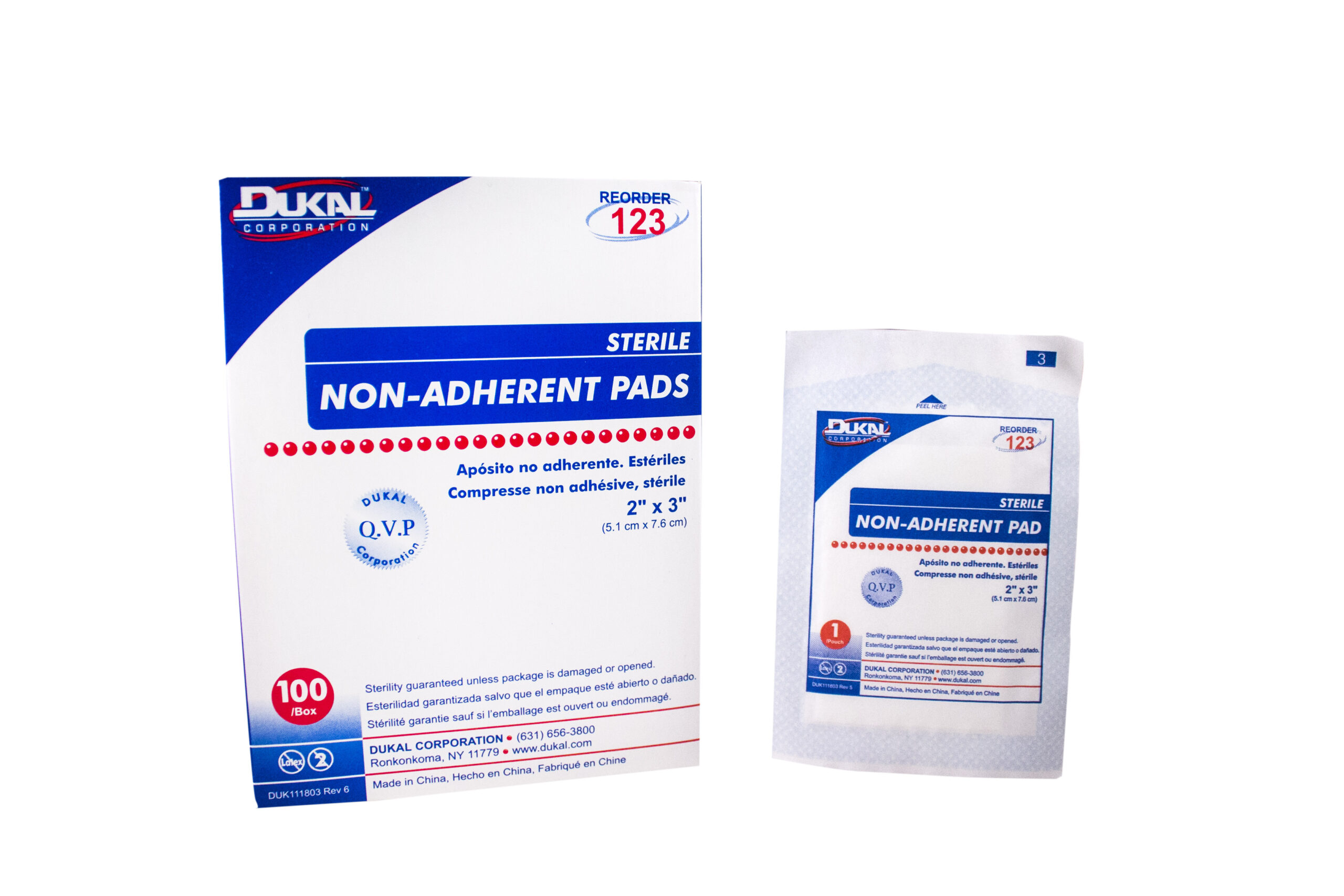 DUKAL Non-Adherent Pads - Bowers Medical Supply