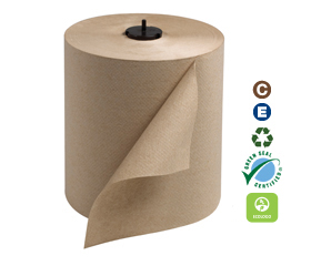 Image of Tork Universal Matic® Hand Towel Roll, 1-Ply, Natural