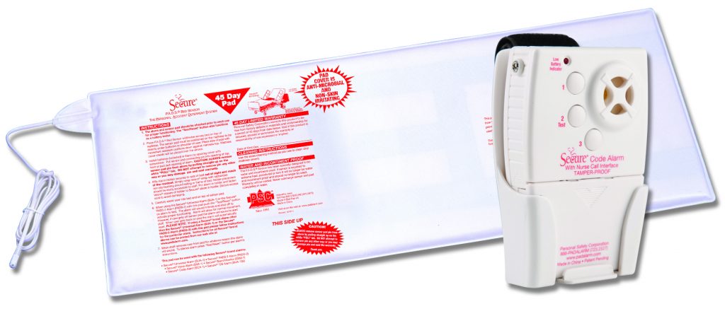 Image of PSC Fall Management Code Alarm 45 Day Bed Pads Set