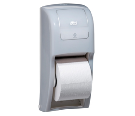 Image of Tork Elevation® High Capacity Bath Tissue Roll Dispenser, White
