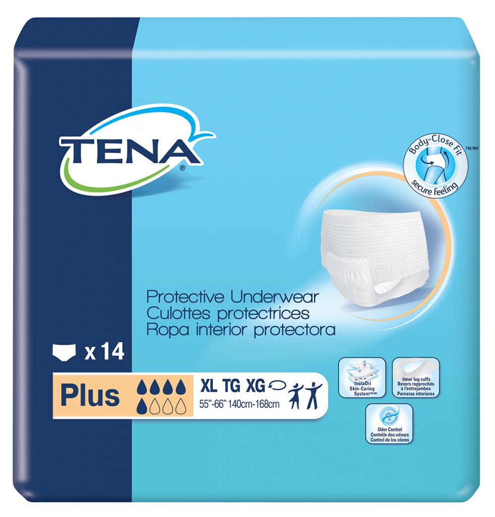 TENA® Protective Underwear Plus Absorbency - Bowers Medical Supply