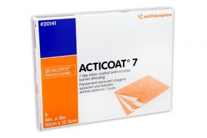 Image of Smith and Nephew ACTICOAT◊ 7 Antimicrobial Barrier Dressing