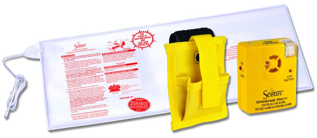 Image of PSC Yellow Universal Fall Management Alarm Bed Pads-1Y Set