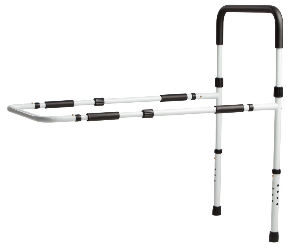Image of PSC Adjustable Fall Management Bed Rail with Floor Support