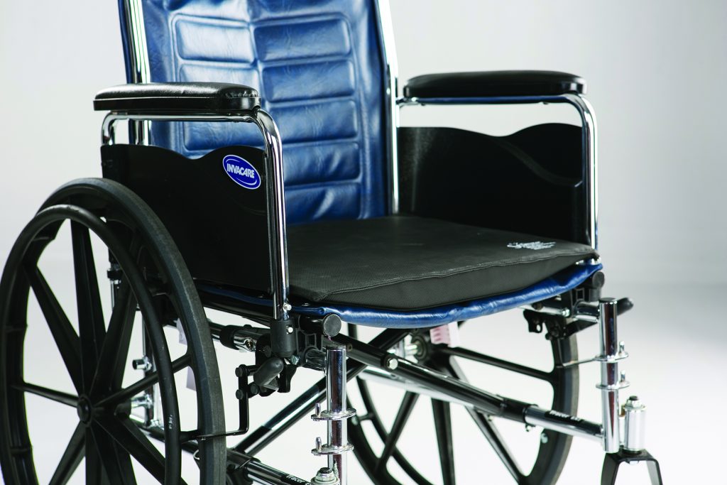 Image of PSC Wheelchair Convex Seat Support with Safety Straps