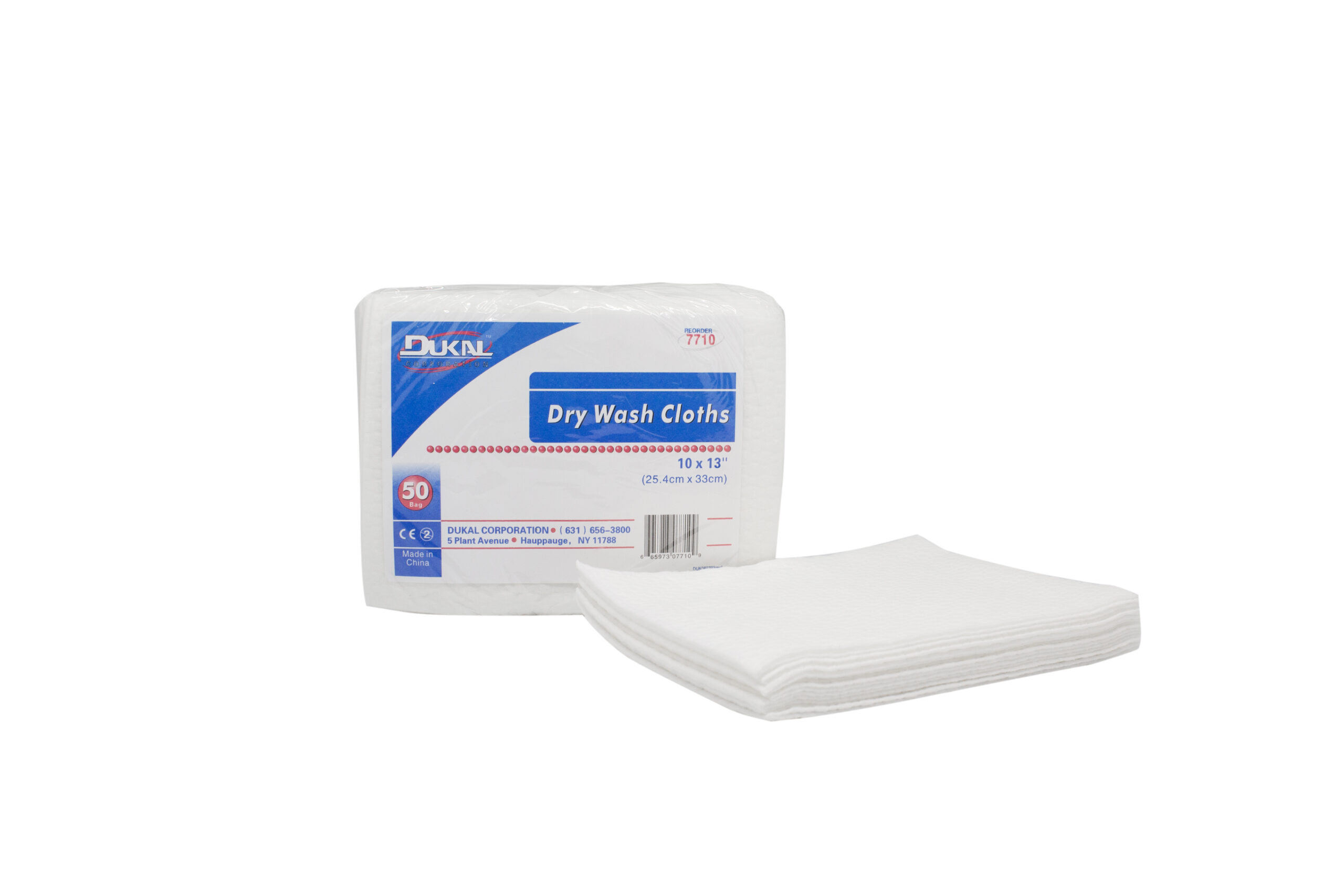 DUKAL Dry Wash Cloths Bowers Medical Supply