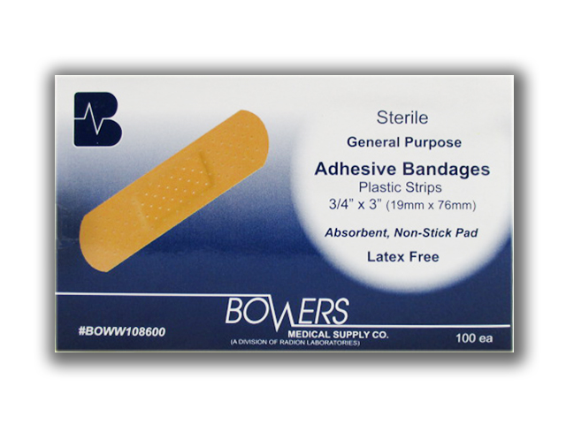 Image of Bowers Adhesive Bandages