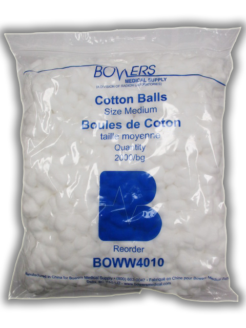 Image of Bowers Cotton Balls