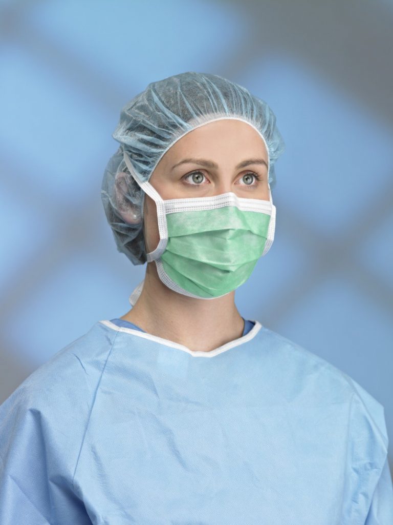 Image of priMED PRIMAGARD® 80 Surgical Tie Mask with Anti-Fog Tape