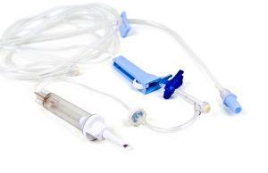 Image of Baxter CONTINU-FLO Solution Set with 3 INTERLINK Injection Sites