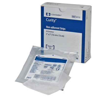 Image of Covidien Curity™ Non-Adherent Strips