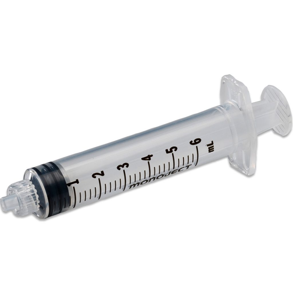 Image of Covidien Monoject™ Sterile SoftPack 6 mL Syringes