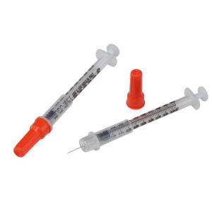 Image of Covidien Monoject™ Insulin Safety Syringe with Needle