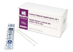 Image of AMG Medical MedPro® Sterile 6 in. Cotton Tipped Applicators