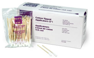 Image of AMG Medical MedPro® Non-Sterile 3 in. Cotton Tipped Applicators