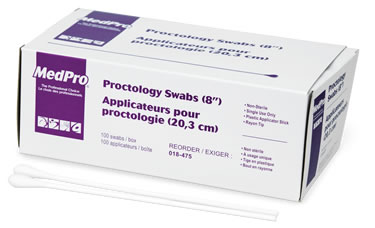 Image of AMG Medical MedPro® 8 in. Proctology Swabs