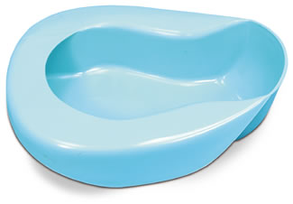 Image of AMG Medical Plastic Bedpan with Handle