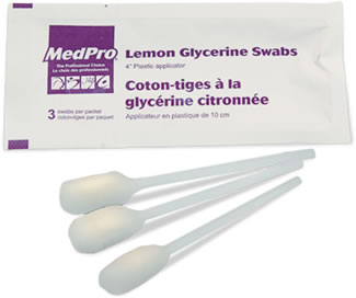 Image of AMG Medical MedPro® Lemon Glycerine Swabs