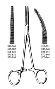 Image of AMG Medical Crile Forceps, Floor Quality