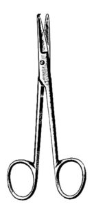 Image of AMG Medical Spencer Stitch Scissors, Elite Instrument