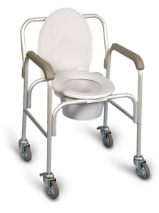 Image of AMG Medical Deluxe Commode