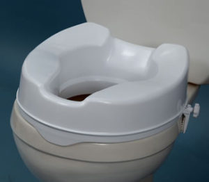 Image of AMG Medical AquaSense® Raised Toilet Seat without Lid