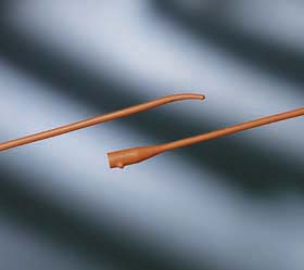 Image of Bard Medical Red Rubber Coude Urethral Intermittent Catheters