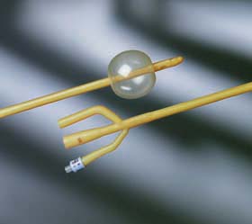 Image of Bard Medical 3-Way 30 cc BARDEX® Lubricath® Latex Foley Catheters