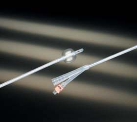 Image of Bard Medical Lubri-Sil® I.C. All-Silicone 2-Way 5 cc Foley Catheter with Bacti-Guard® Silver Alloy Coating