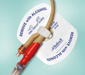 Image of Bard Medical StatLock® Foley Stabilization Device with Tricot Anchor Pad for Silicone Catheters