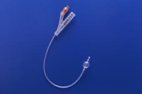 Image of Teleflex Medical 2-Way Pediatric 100% Silicone Foley Catheter with 3 cc Balloon