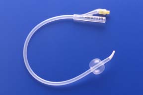 Image of Teleflex Medical 2-Way 100% Silicone Foley Catheters with Coudé Tip