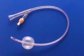 Image of Teleflex Medical Simplastic 2 Way Catheter with Couvelaire Tip