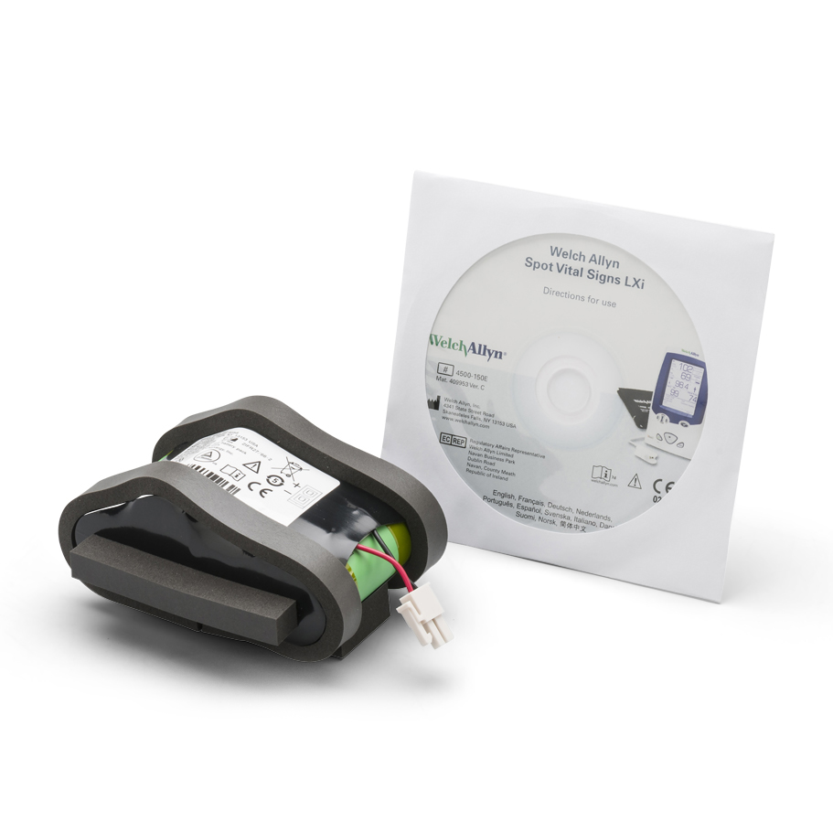 Image of Welch Allyn Spot LXI Vital Signs Monitor 6.4 V Lithium Ion Battery Upgrade Kit