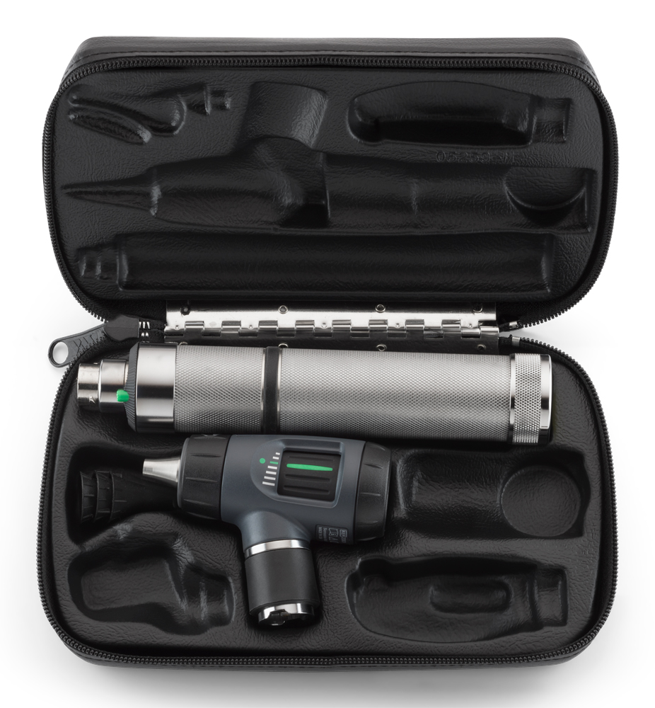 Image of Welch Allyn 3.5 V Halogen HPX Otoscope Set with MacroView™ Otoscope