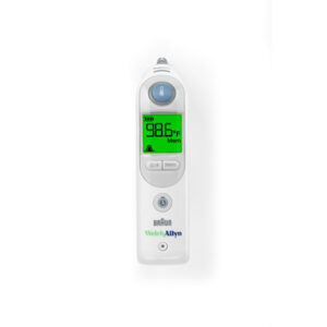 Image of Welch Allyn Braun ThermoScan® PRO 6000 Ear Thermometer with Small Cradle