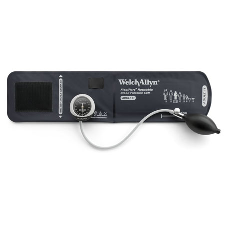 Image of Welch Allyn DuraShock™ DS45 Integrated Aneroid Sphygmomanometer