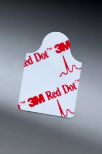 Image of 3M Health Care Red Dot™ Resting EKG Electrode