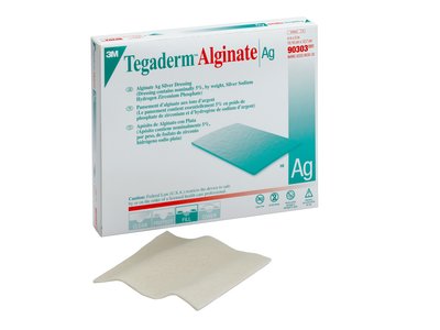 Image of 3M Health Care Tegaderm™ Alginate Ag Silver Dressing