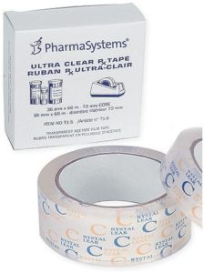 Image of PharmaSystems® Ultra Clear Prescription Label Tape
