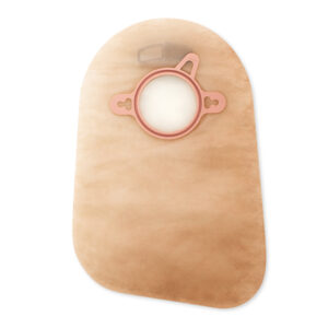 Image of New Image Two-Piece Closed Ostomy Pouch – Filter, Transparent