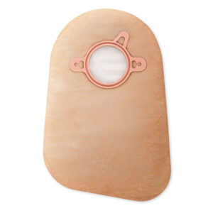 Image of New Image Two-Piece Closed Ostomy Pouch – Filter, Beige