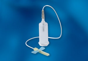 Image of BD Vacutainer® Safety-Lok™ Blood Collection Set with Pre-Attached Holder